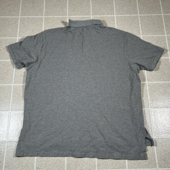 Polo Ralp Lauren Pima Soft Pony Mens 3XL Gray Short Sleeve Preppy Shirt - Picture 3 of 6